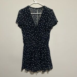 Polka dot romper